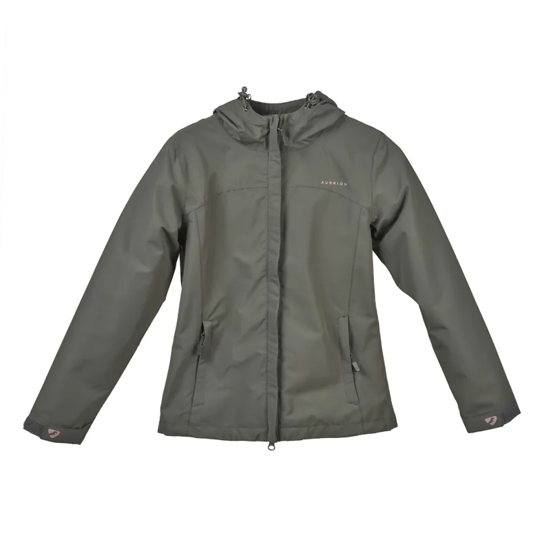 Shires Aubrion Cloudburst Children's Raincoat - Olive